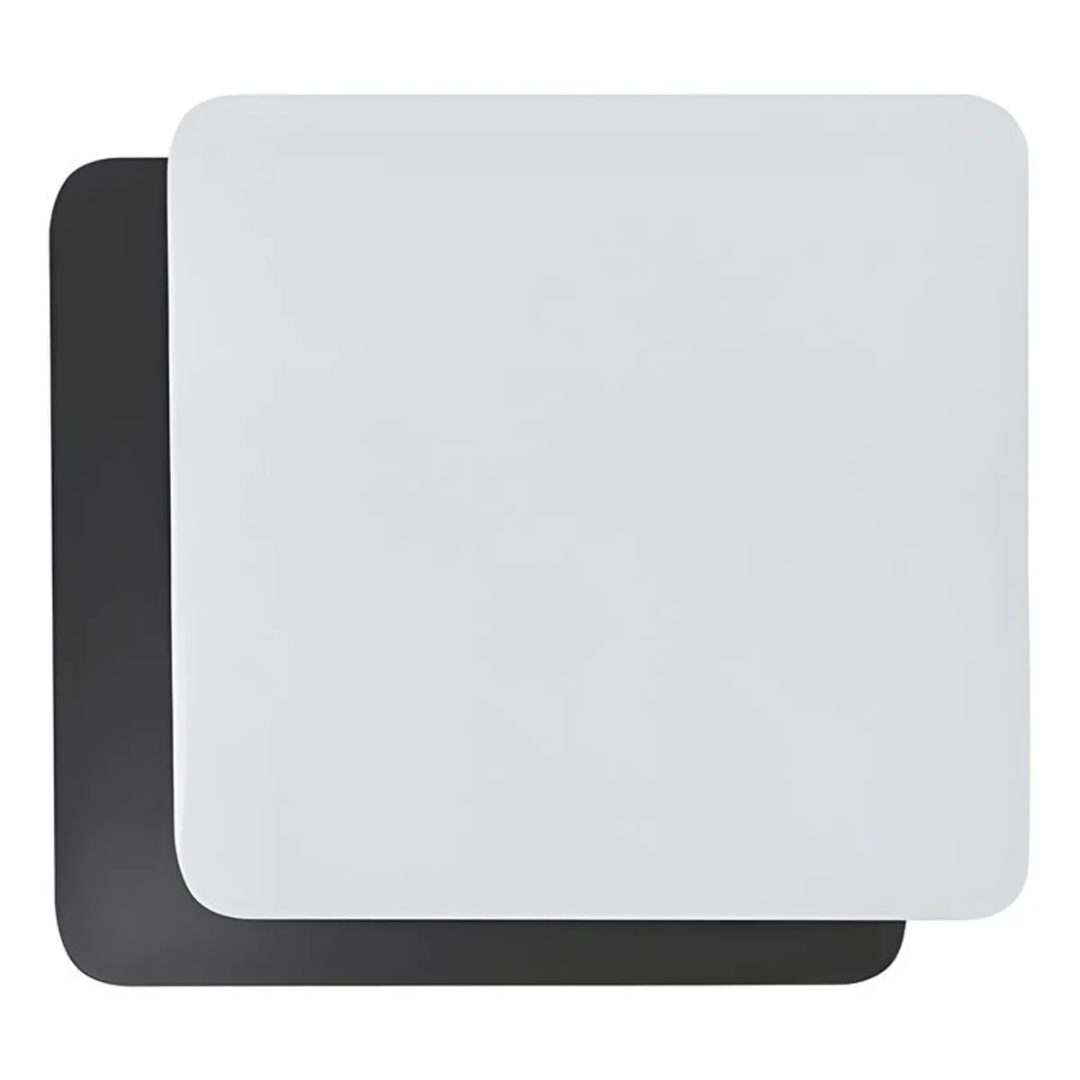 GENERICO - Pack 30 imanes cuadrados sublimación 9.5 cm blanco