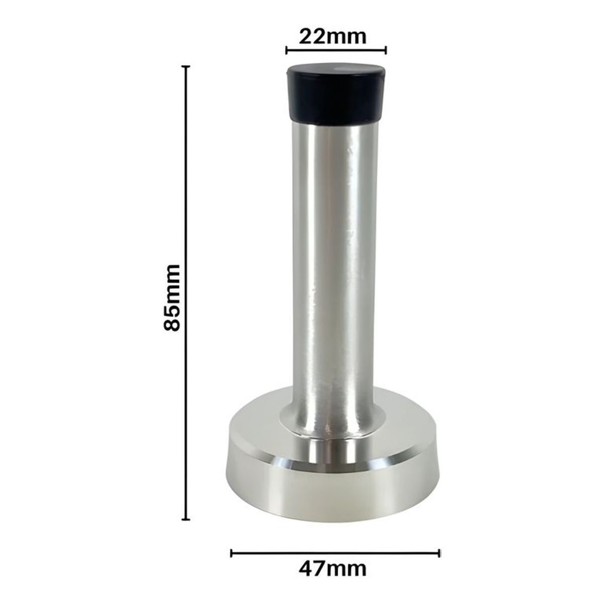 GENERICO - Tope de puerta para pared 85 mm