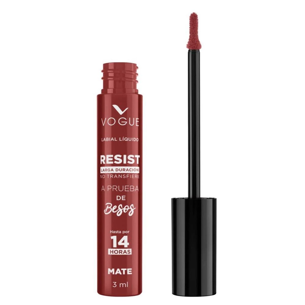 VOGUE - Labial Líquido Resist Mate Siente 3ML - VOGUE