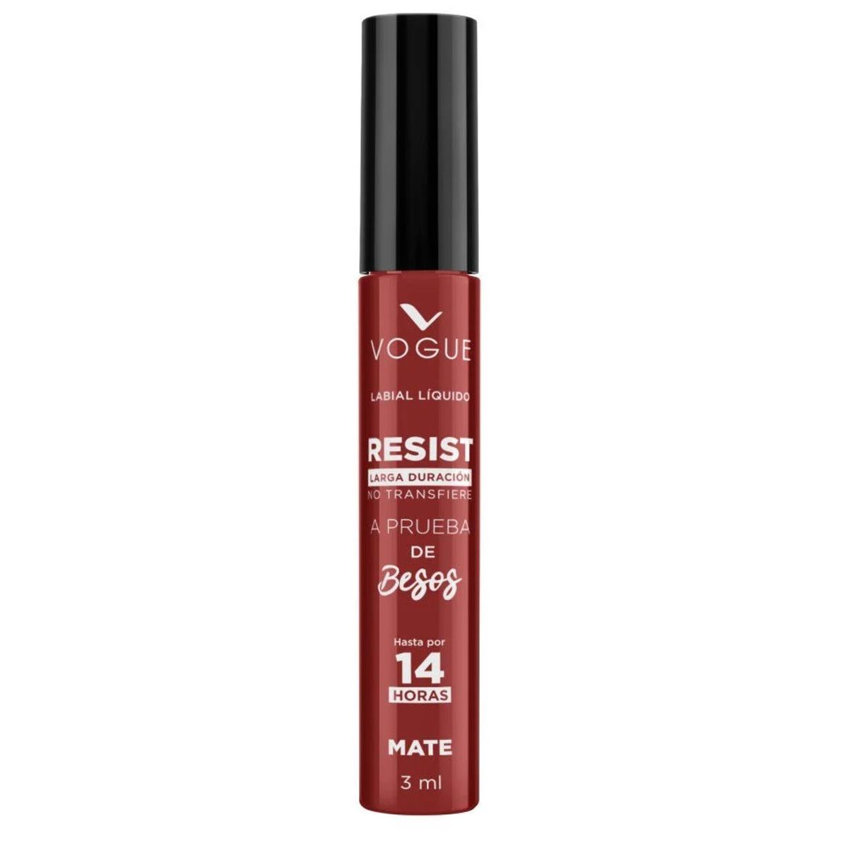 VOGUE - Labial Líquido Resist Mate Siente 3ML - VOGUE