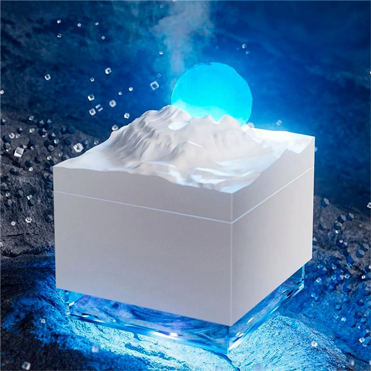 GENERICO - Lámpara Humidificador Vaporizador Ultrasónico
