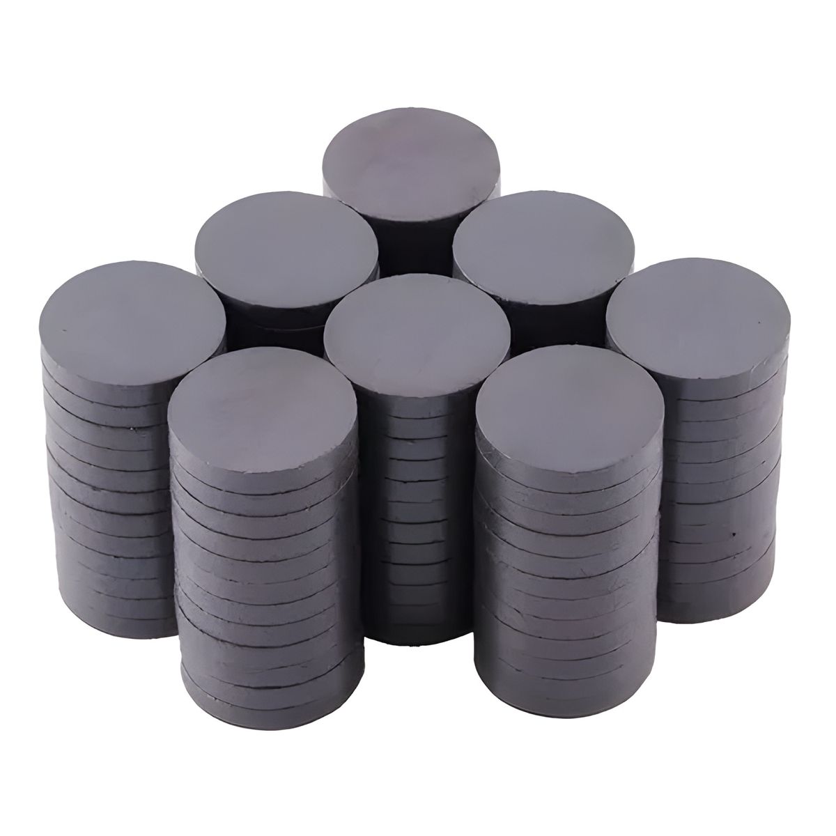 GENERICO - Imanes redondos 15x3 mm pack 100 unidades