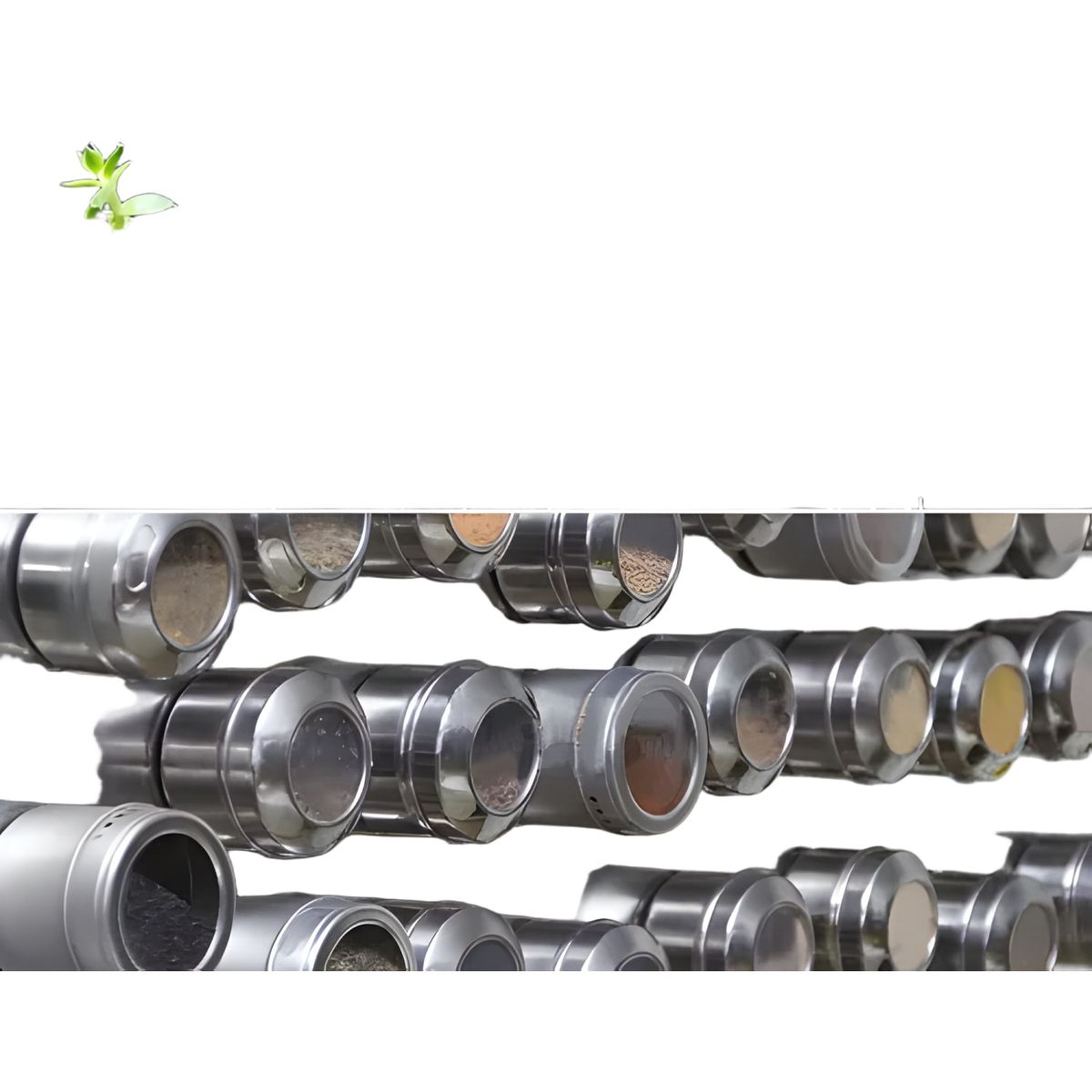 GENERICO - Pack 10 imanes 20 mm para manualidades gris