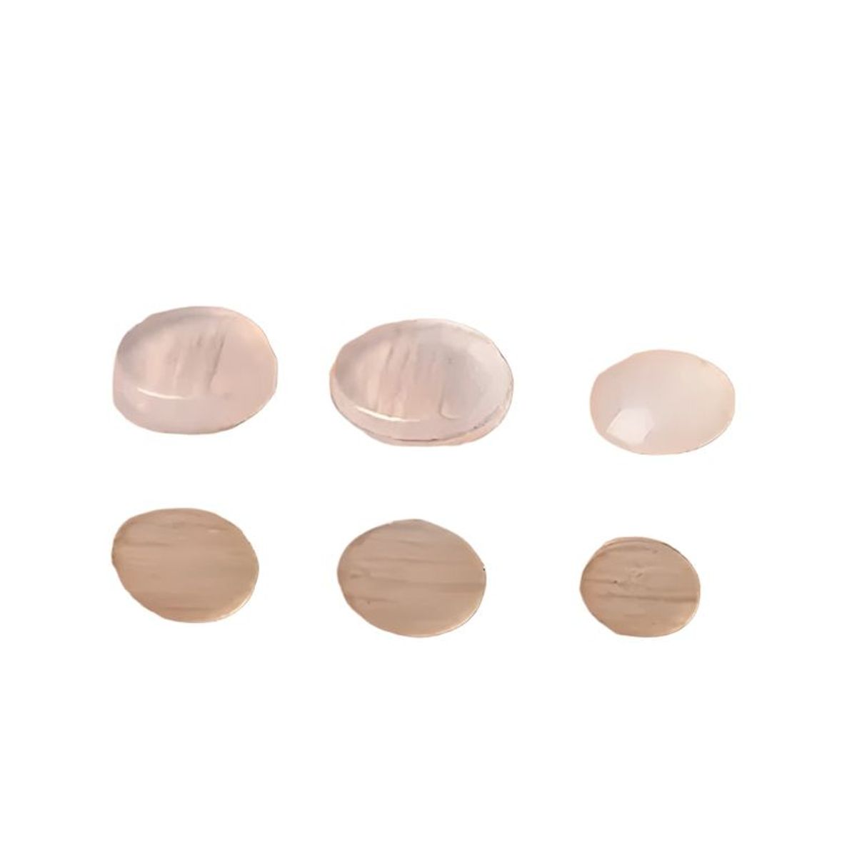 GENERICO - Set 100 Topes Adhesivos Para Puertas Muebles transparente 3