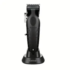 KEMEI - Maquina 2296 CortaPelo Inalambrica Con Base De Carga