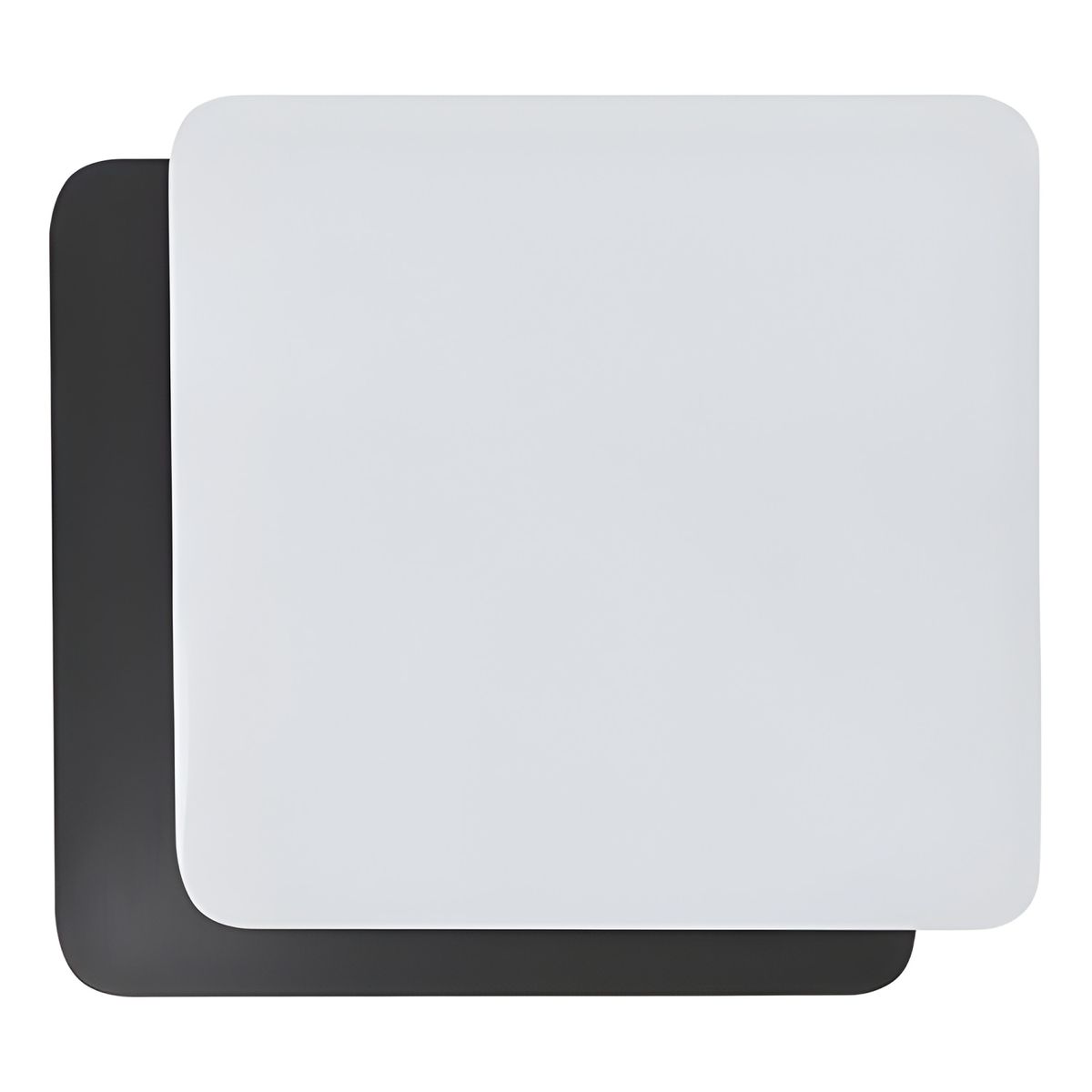 GENERICO - Pack 30 imanes cuadrados sublimación 9.5 cm blanco
