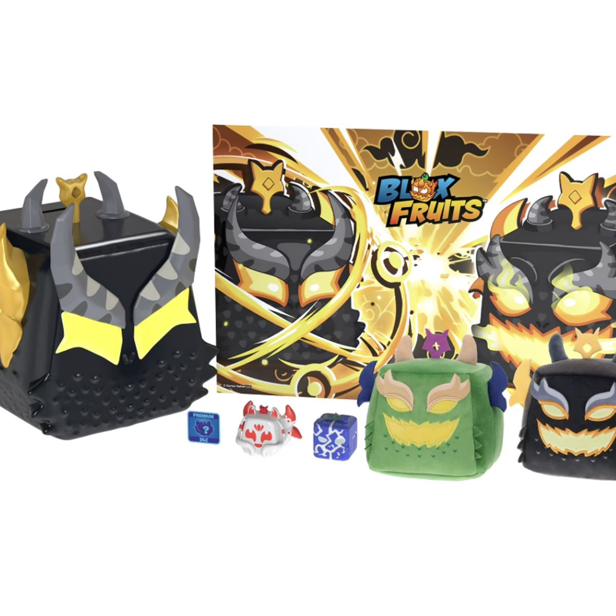 ROBLOX - Playset Blox Fruits Ember Dragon Case Figuras Peluche Poster