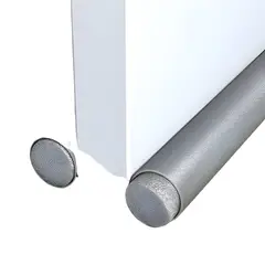 GENERICO - Bloqueador doble bajo puerta gris