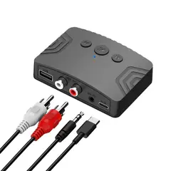 GENERICO - Receptor Audio Bluetooth V5.3 Rca Aux 3.5 Reproduce Pendrive BELUG