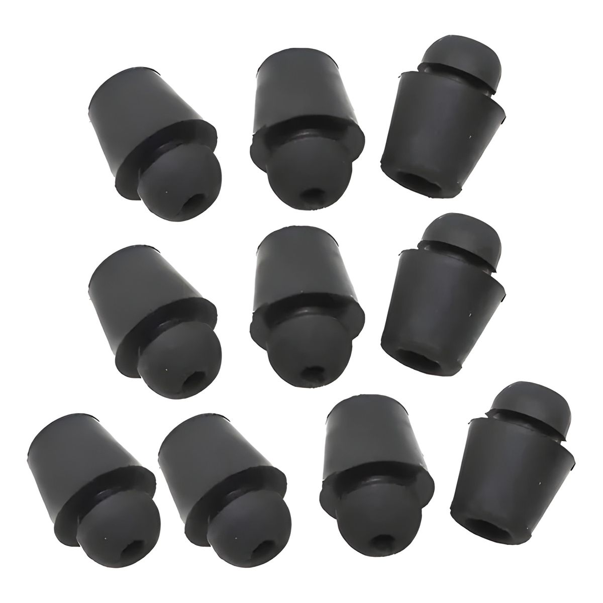 GENERICO - Pack 10 topes de goma para auto