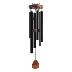 GENERICO - Campana De Viento Aluminio Decorativa dorado oscuro 5