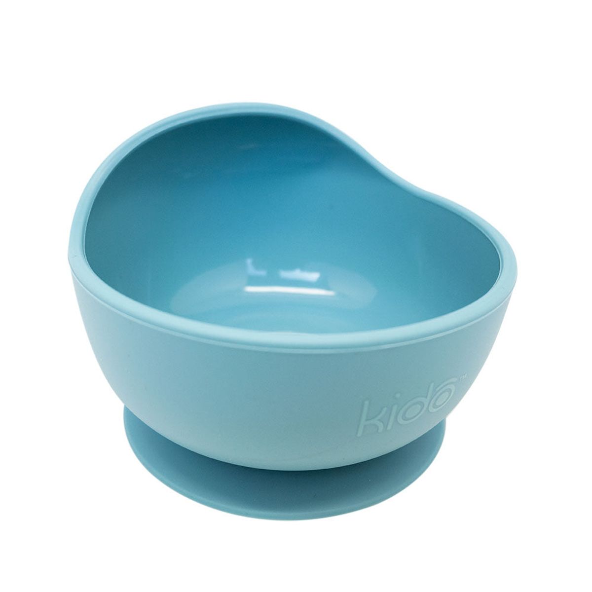 KIDO - BOWL DE SILICONA CON VENTOSA AZUL TODDLER KIDO
