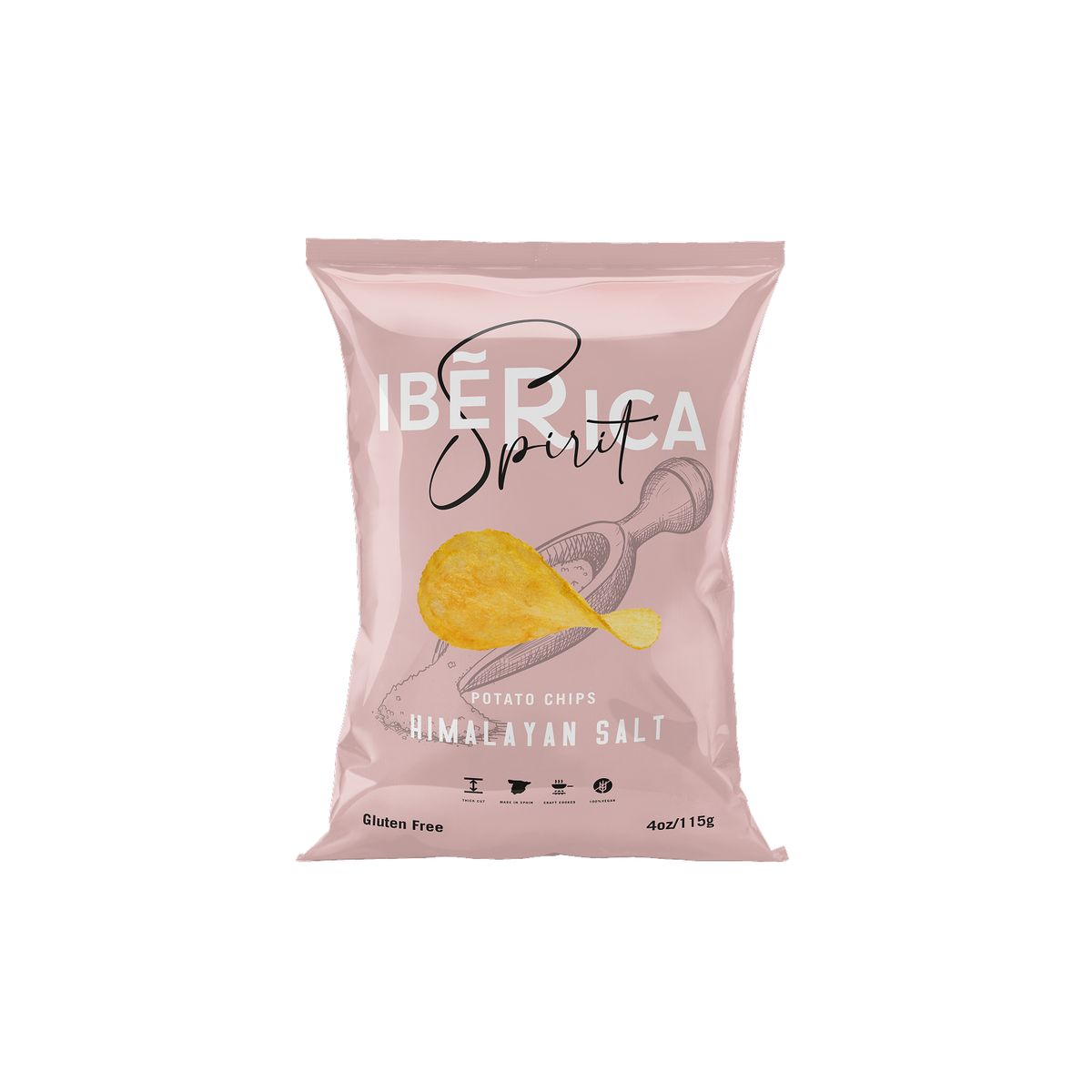 IBERICA - Papas Fritas Sal Himalaya Ibérica 1 x 115 gr