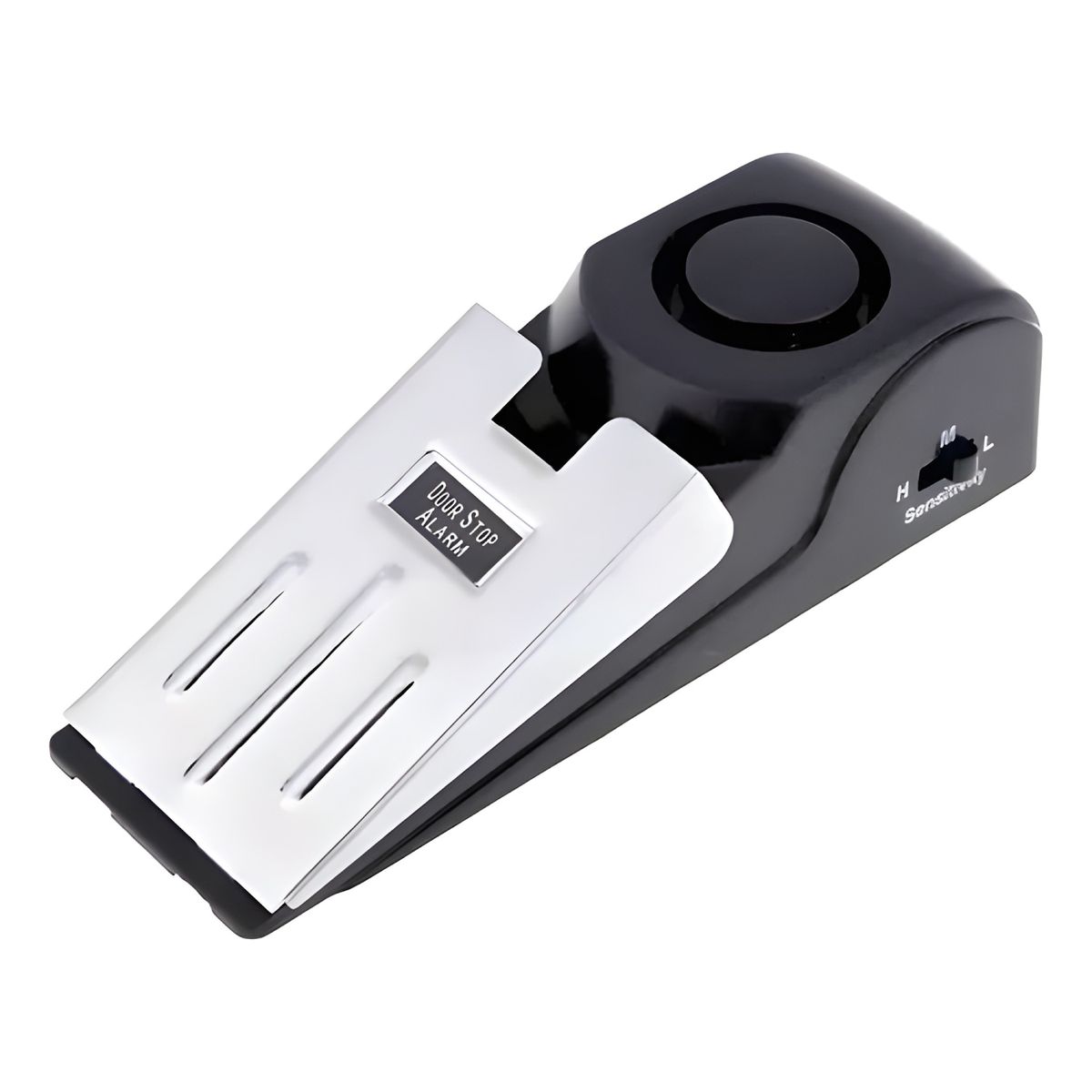 GENERICO - Alarma sensor tope de puerta negro 2
