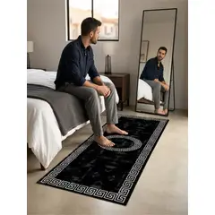 GENERICO - Alfombra De Pasillo Antideslizante 60x180 Suave Lavable