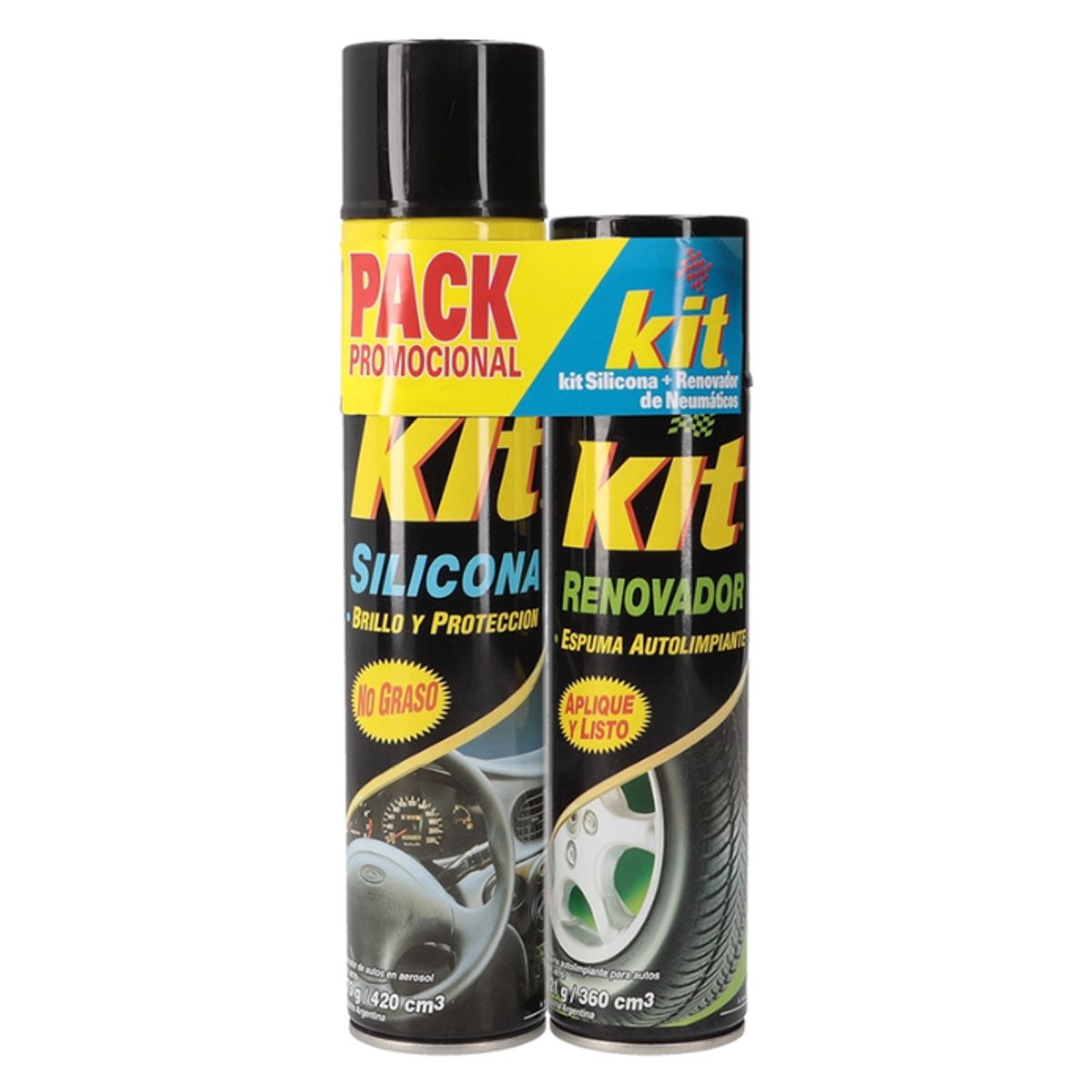 KIT - Pack Kit Silicona 273g + Renovador 360ml