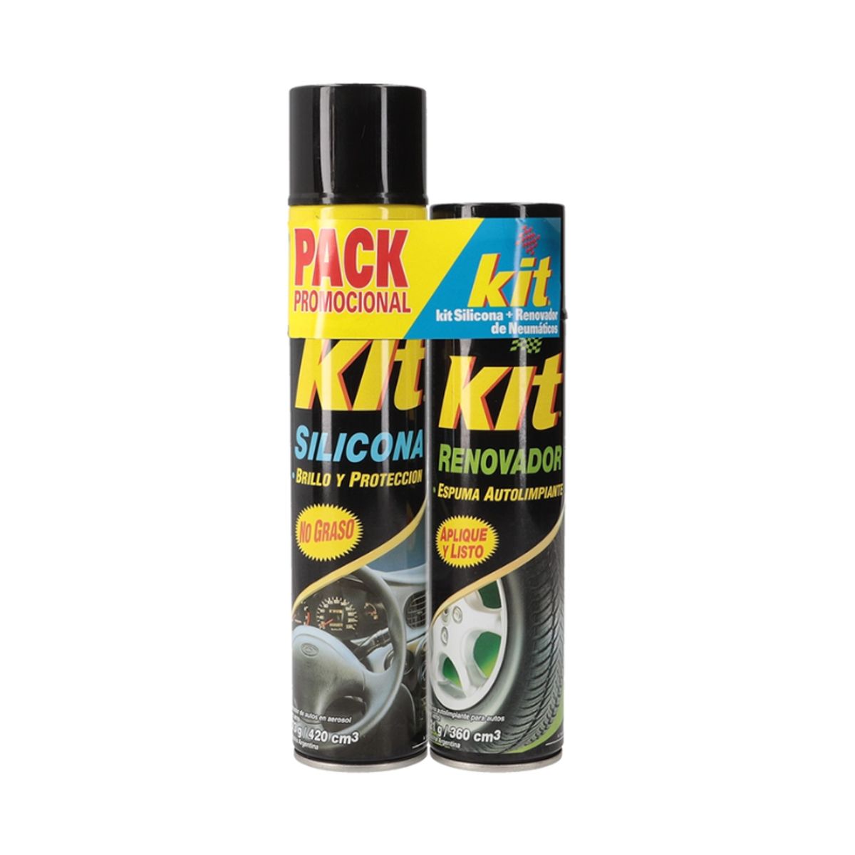 KIT - Pack Kit Silicona 273g + Renovador 360ml