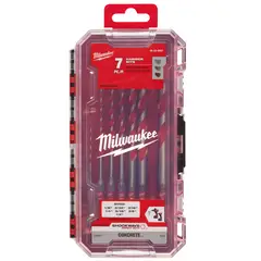 MILWAUKEE - Set Brocas Largas Para Concreto 7 Pzs Shockwave 48-20-9057