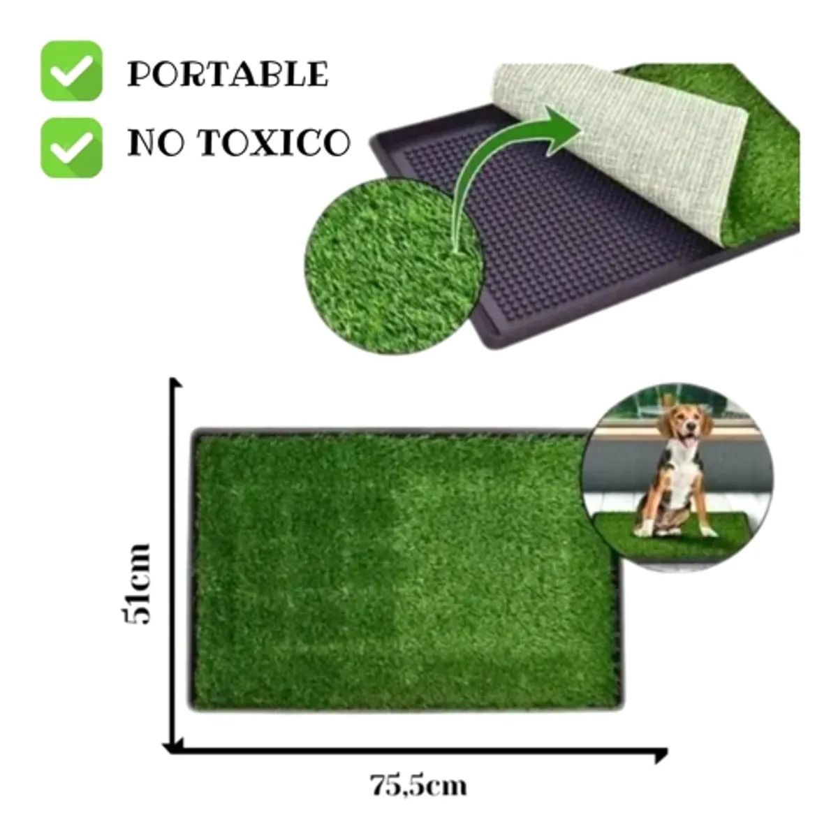 MOVI - Baño para Mascotas XXL Pet Potty