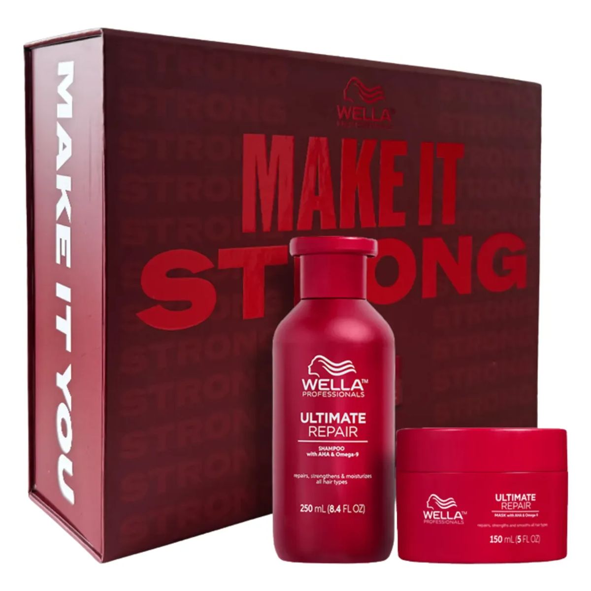 WELLA - Set Shampoo Y Mascara Ultimate Repair Wella 250ml + 150ml