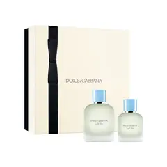 DOLCE&GABBANA - Set Perfume Dolce Gabbana Light Blue Pour Homme EDT 100 ml + 50 ml