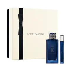 DOLCE&GABBANA - Set Perfume Dolce Gabbana K Pour Homme EDP Intense 100 ml + Mini 10 ml