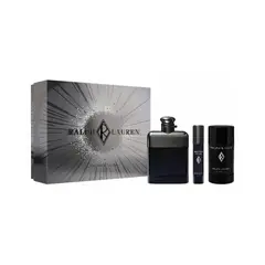 RALPH LAUREN - Set Perfume Ralphs Club EDP 100 ml + 10 ml + Deo 75 ml