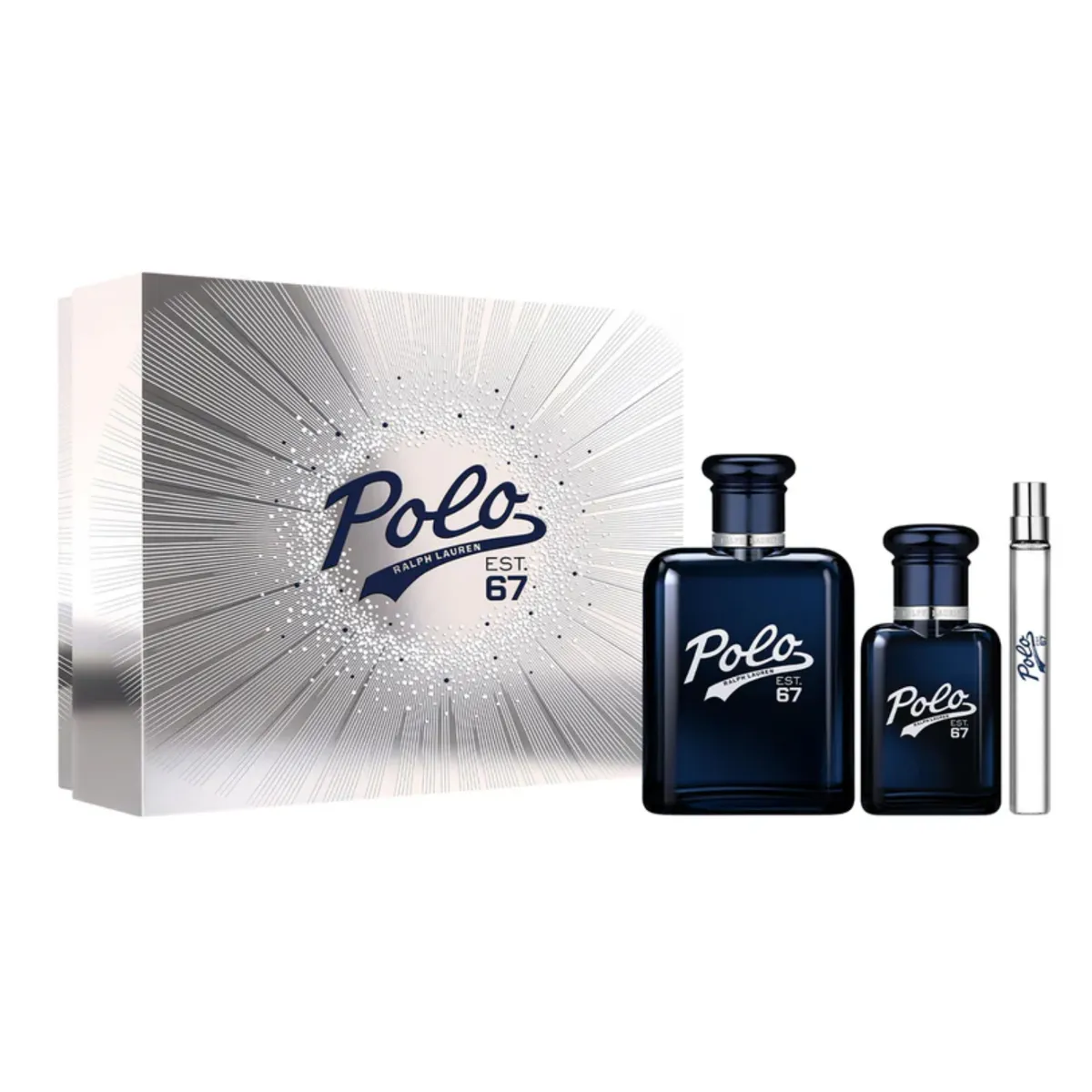 RALPH LAUREN - Set Perfume Polo Est. 67 EDT 125 ml + 40 ml + Mini 10 ml Ralph Lauren
