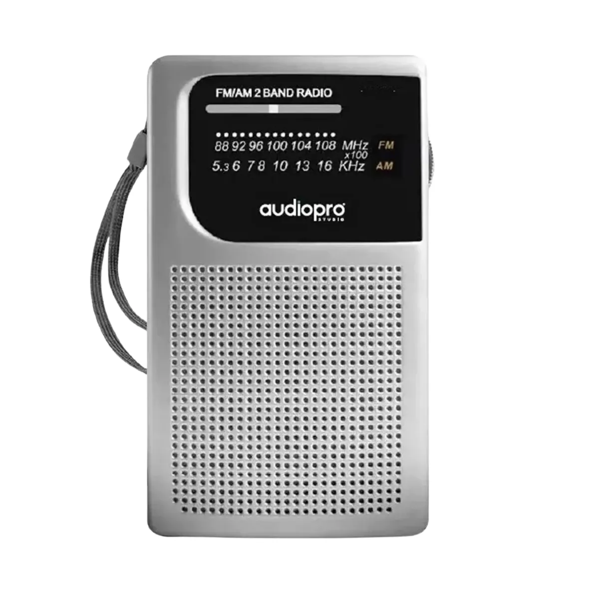 AUDIO PRO - Radio Fmam Portátil De Bolsillo Audiopro Ap02079 Color Gris