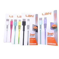 LBN - Cable Tipo USB-C LBCUT77 Colores Surtidos