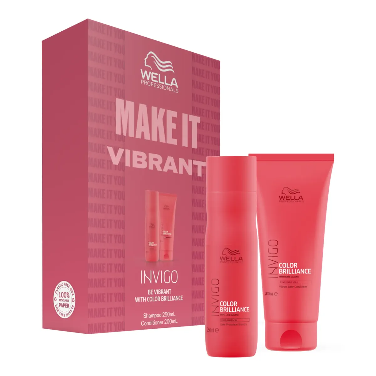 WELLA - set Invigo Color Brilliance Wella Shampoo Y Acondicionador