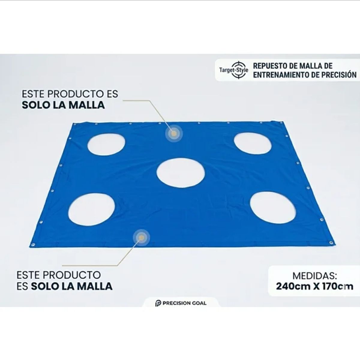 BASKO FITNESS - Punteria Para Arco Futbol 240x170