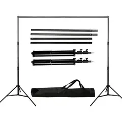 GENERICO - Porta Telón Frotografico Para Chroma Key Kit De Soporte BELUG