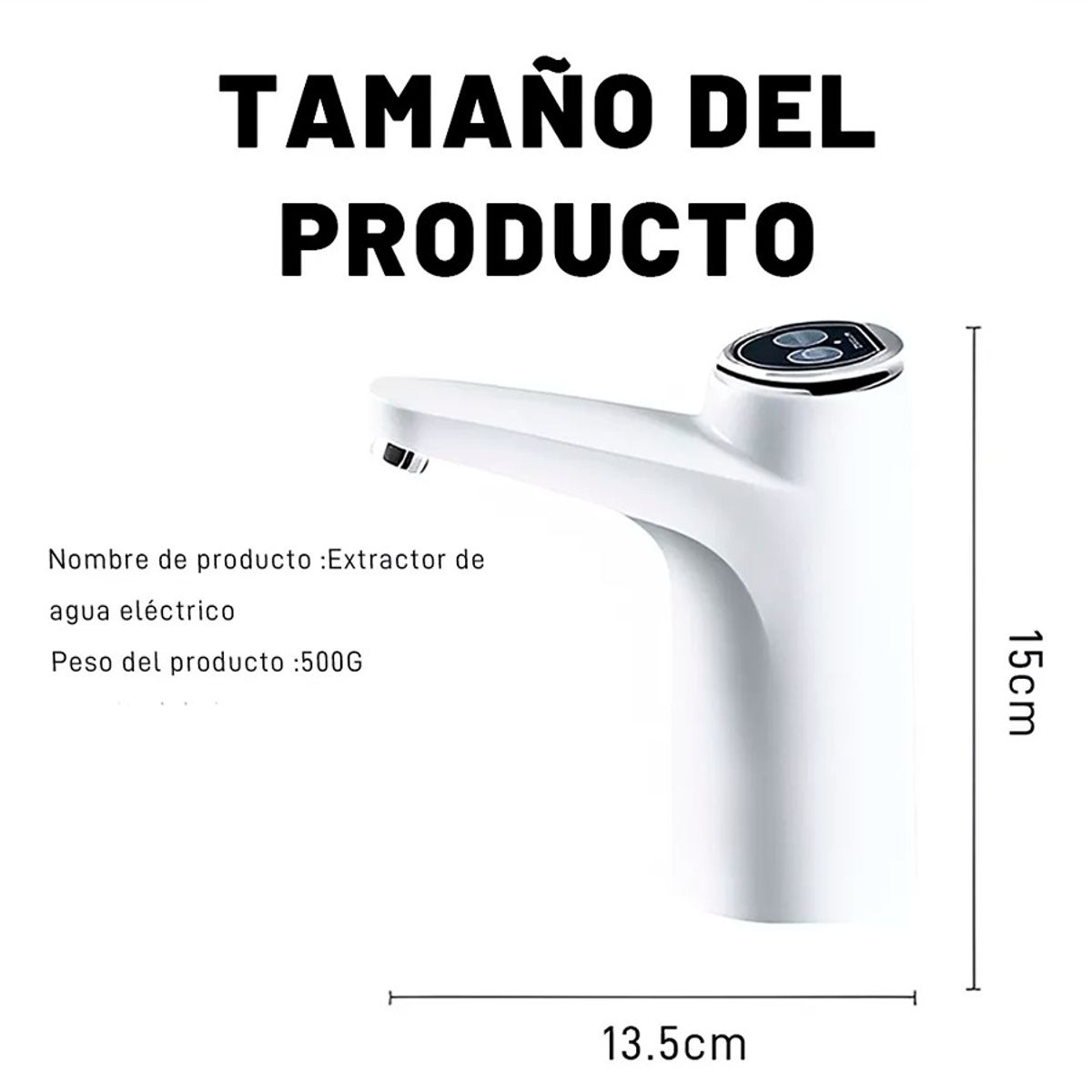 GENERICO - Dispensador De Agua Bomba Eléctrica Automática De Botella