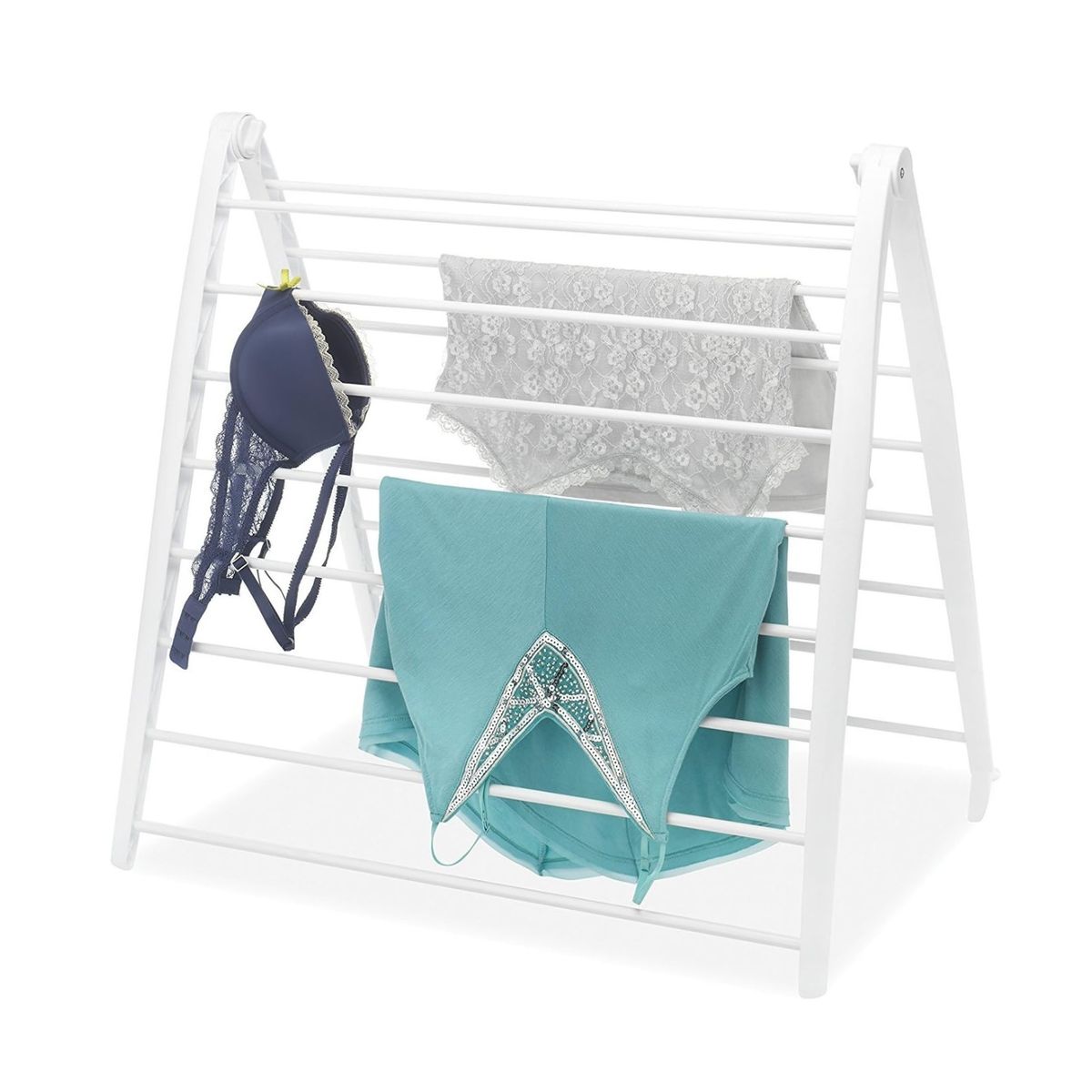 SOHOGAR - Tendedero plegable tipo A blanco