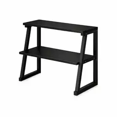 SOHOGAR - Soporte para Impresora 2 Niveles MDF Negro