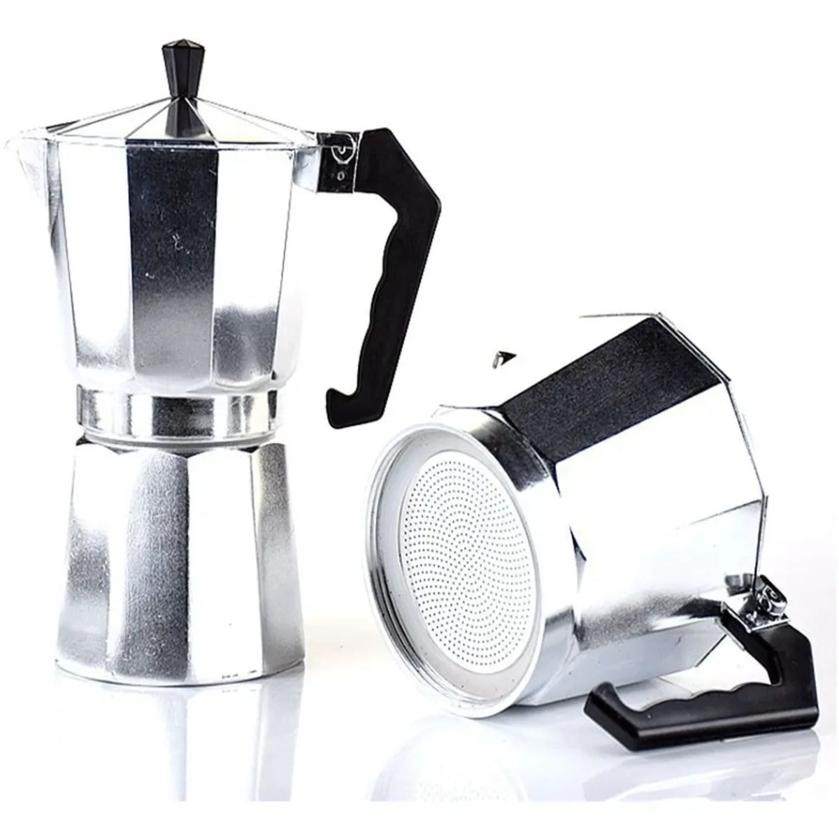 GENERICO - Cafetera Italiana tipo Moka o Greca capacidad 6 tazas
