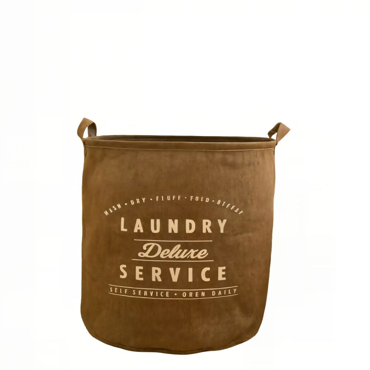 GENERICO - CESTA DE ROPA 45CMX50CM COLOR MARRON