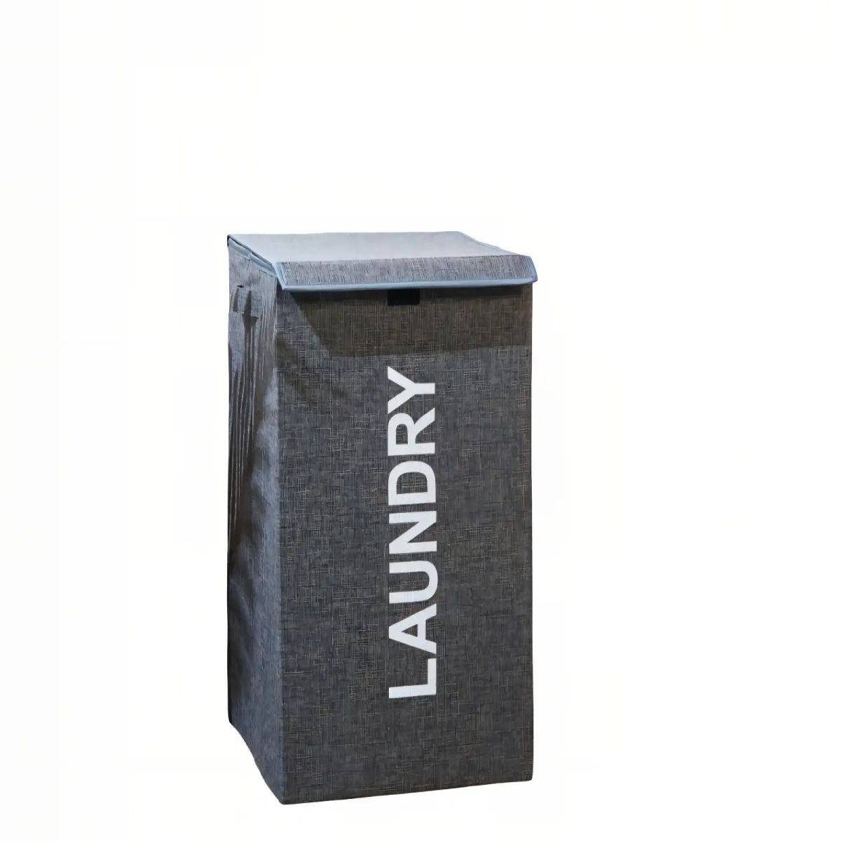 GENERICO - CESTA PARA ROPA 33CMX33CMX53CM COLOR GRIS