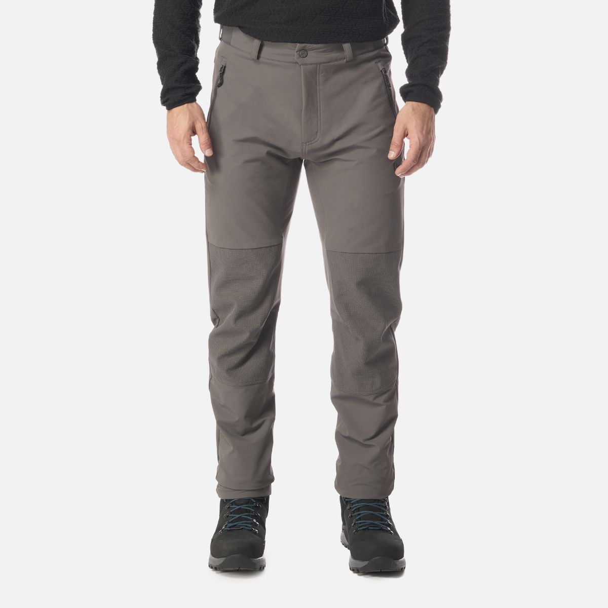 LIPPI - Pantalón Hombre Shelter Softshell Pants Gris Medio Lippi