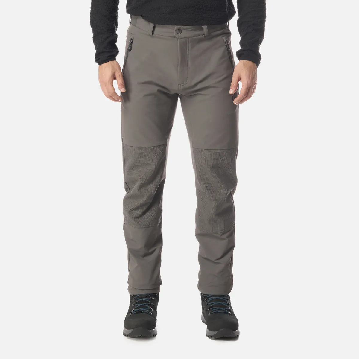 LIPPI - Pantalón Hombre Shelter Softshell Pants Gris Medio Lippi