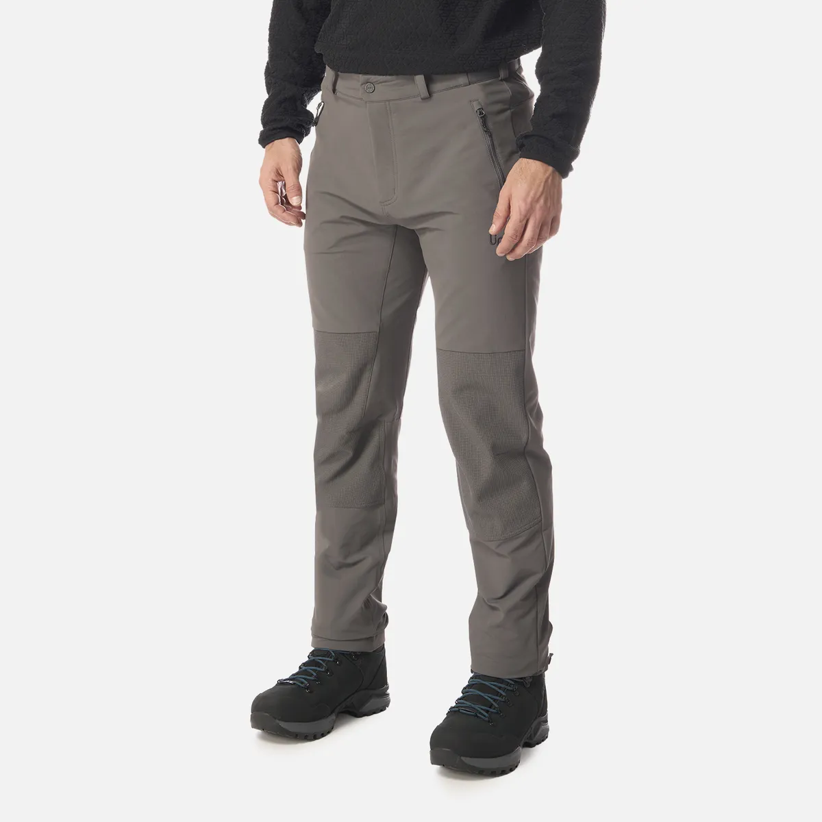 LIPPI - Pantalón Hombre Shelter Softshell Pants Gris Medio Lippi