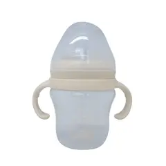 KIDO - VASO ENTRENAMIENTO ANTIDERRAME CON ASAS AMARILLO TODDLER 250 ML