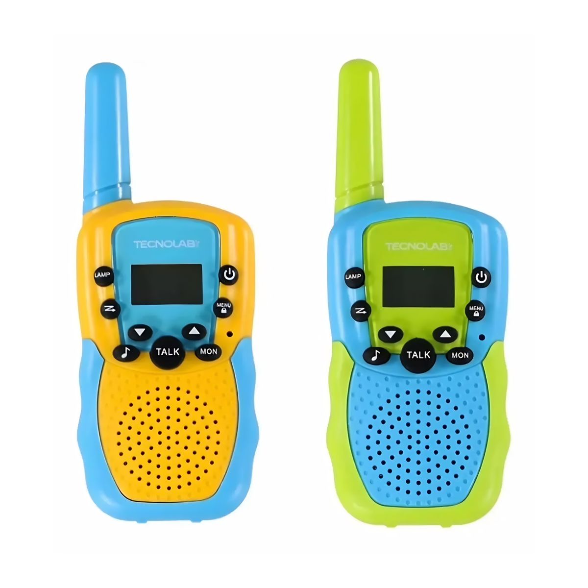 GENERICO - Set 2 Radios Walkie Talkie Niños 3km Rango 22 Canal Linterna