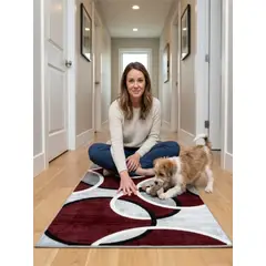 GENERICO - Alfombra Pasilleras 3D Antideslizante 60x180 Suave