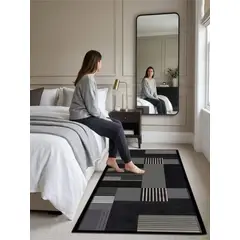 GENERICO - Alfombra Pasilleras 3D Antideslizante 60x180 Suave