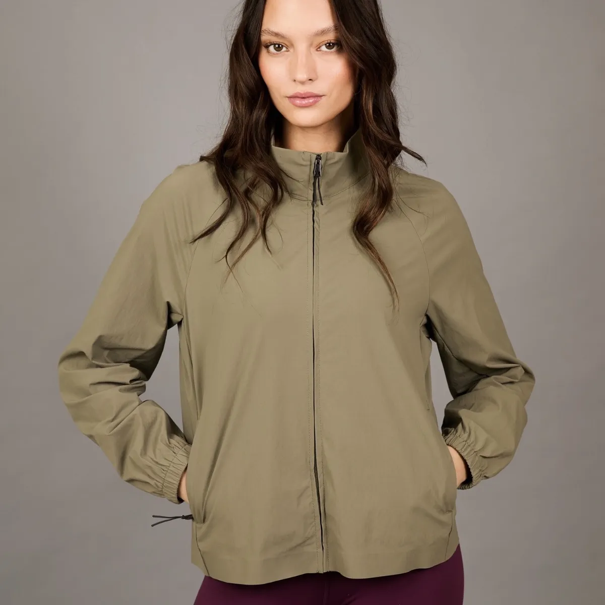 THEA - Chaqueta Cortaviento Ligero Tiamat Eucalypthus Grey