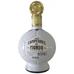 GENERICO - Pisco Campeones del Mundo transparente Doble destilado 700cc
