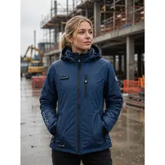 PANAMA JACK - Parka Waterproof Técnica Mujer Azul