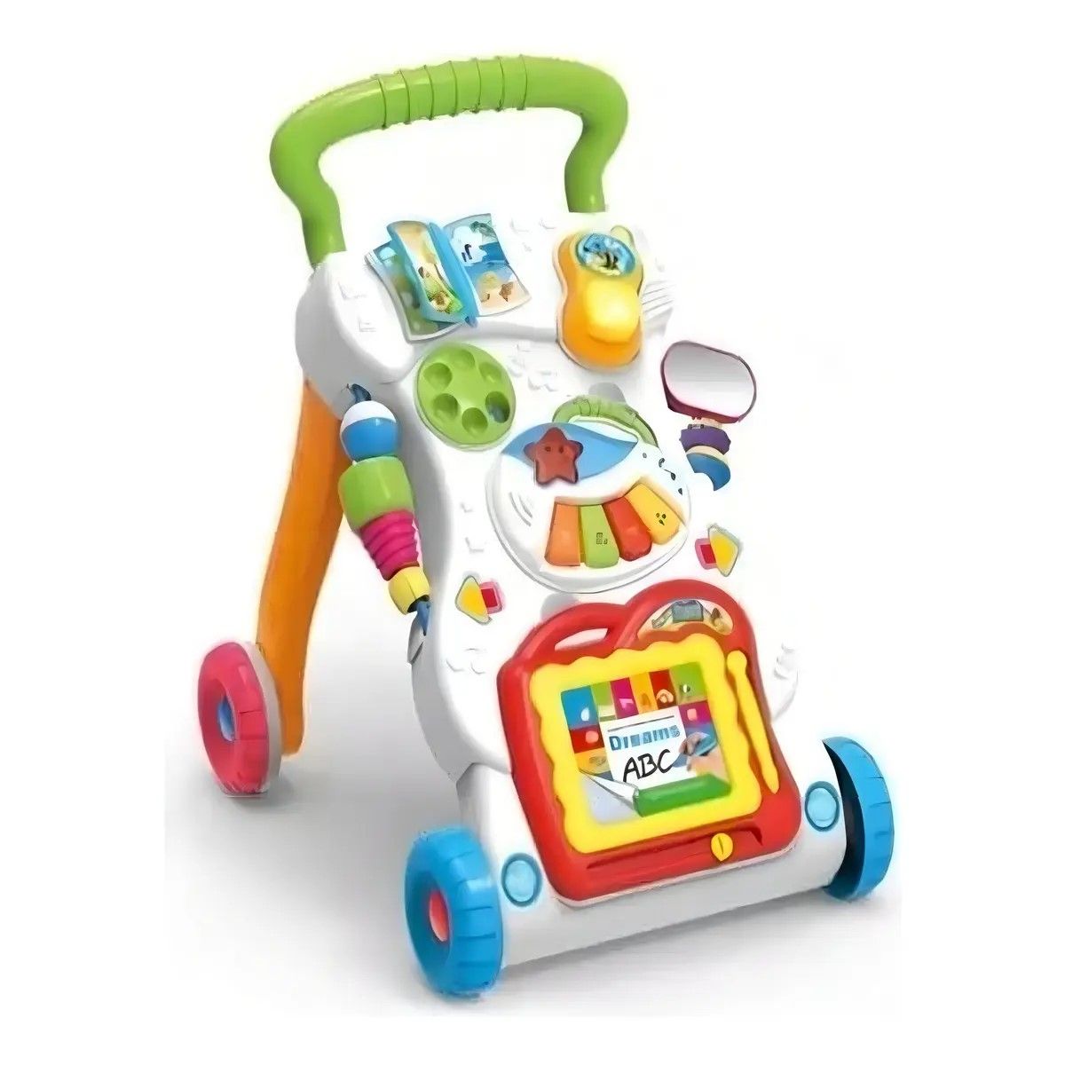 GENERICO - Andador Para Bebe Musical Caminador Juguetes Interactivos Color Blanco BELUG